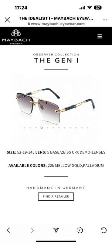 Picture of Maybach Sunglasses _SKUfw52366785fw